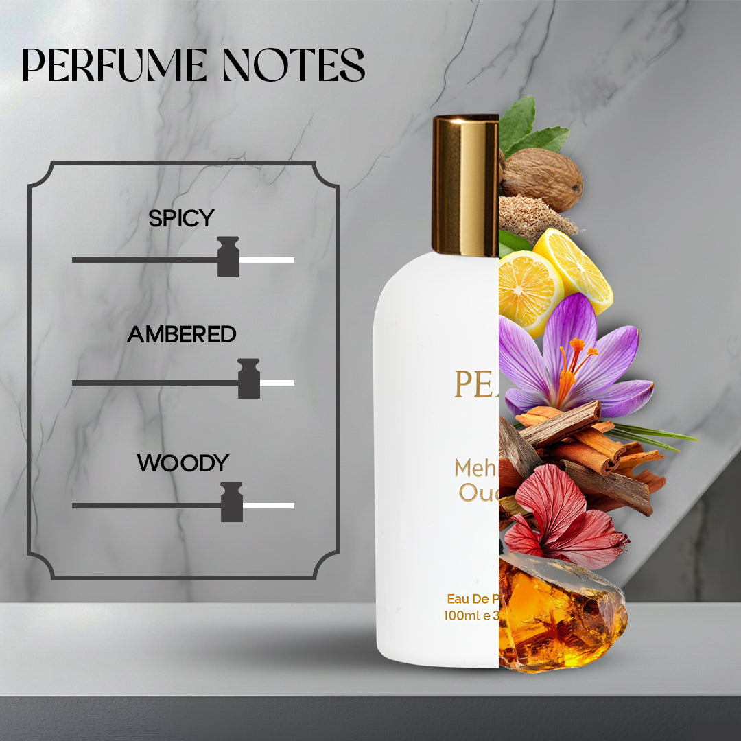 MEHRUN OUD – Unisex Luxury Oud Perfume (100ml)