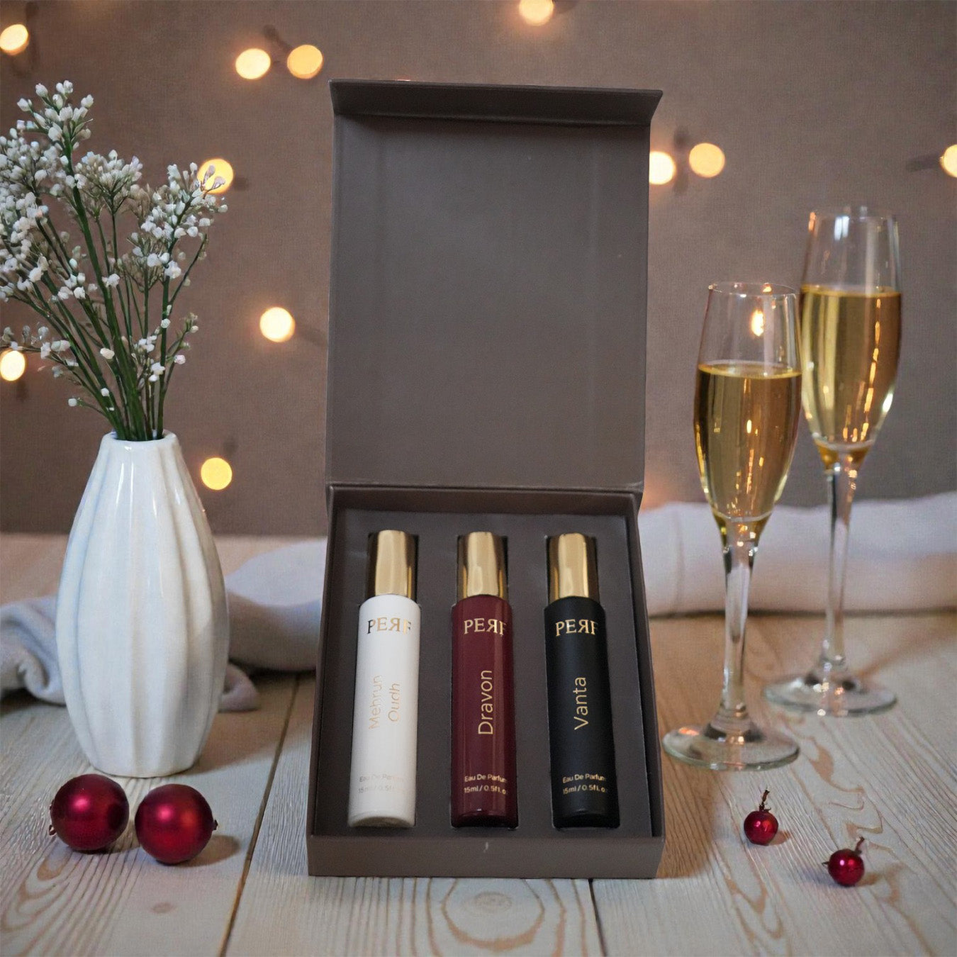 Dark Harmony Gift Set by PERF | (3 x 15) ml